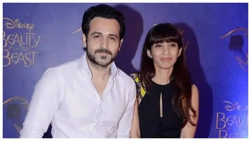 Emraan Hashmi with wife Parveen Shahani
