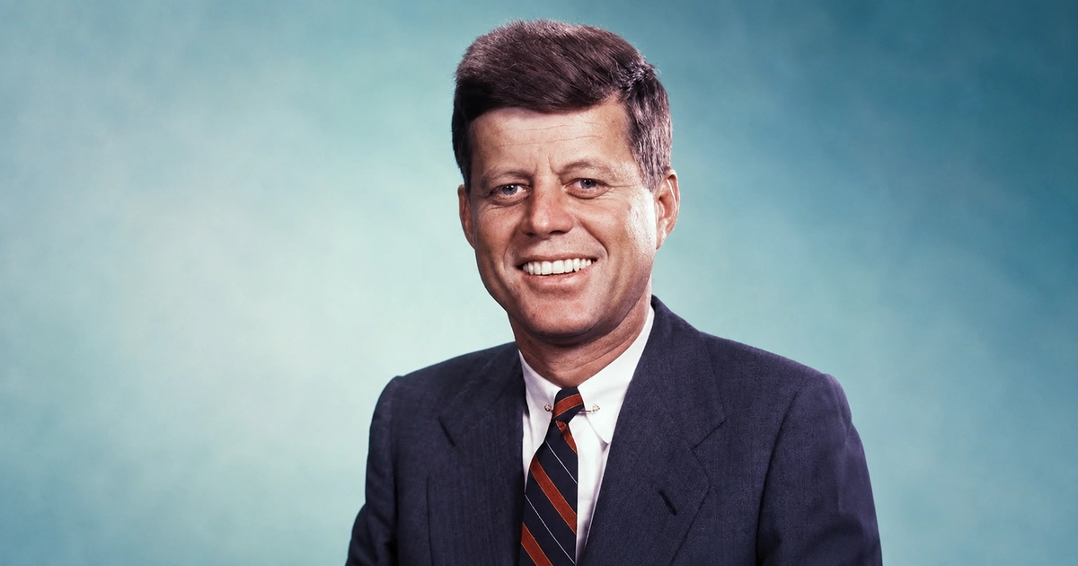 John F Kennedy height and portrait of the 35th U.S. president