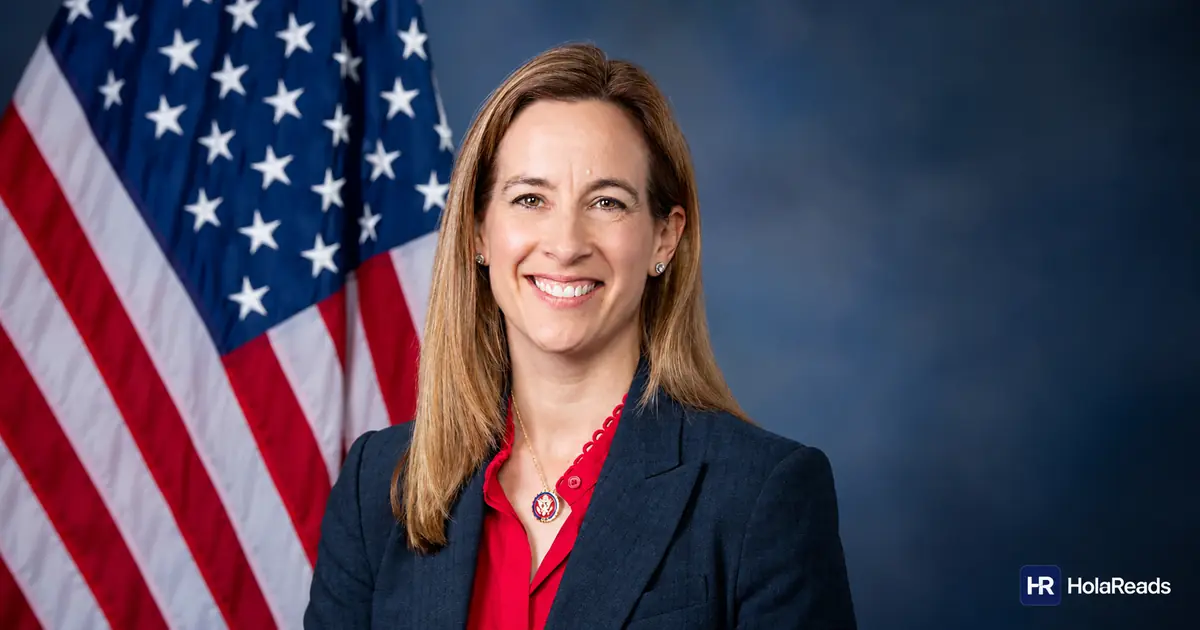 Mikie Sherrill net worth 2026 biography portrait with U.S. flag